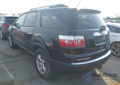 2010 GMC Acadia Sle z USA, uszkodzony, nr VIN 1GKLRLEDXAJ195024